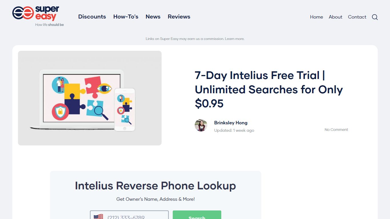 7-Day Intelius Free Trial | Unlimited Searches for Only $0.95